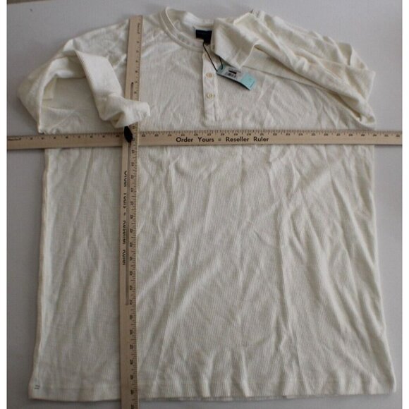 Peter Millar Mens Thermal Henley Size 2XL - Picture 3 of 5